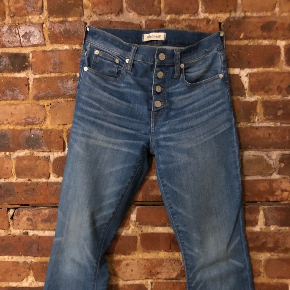 Madewell cropped  boot cut size 26